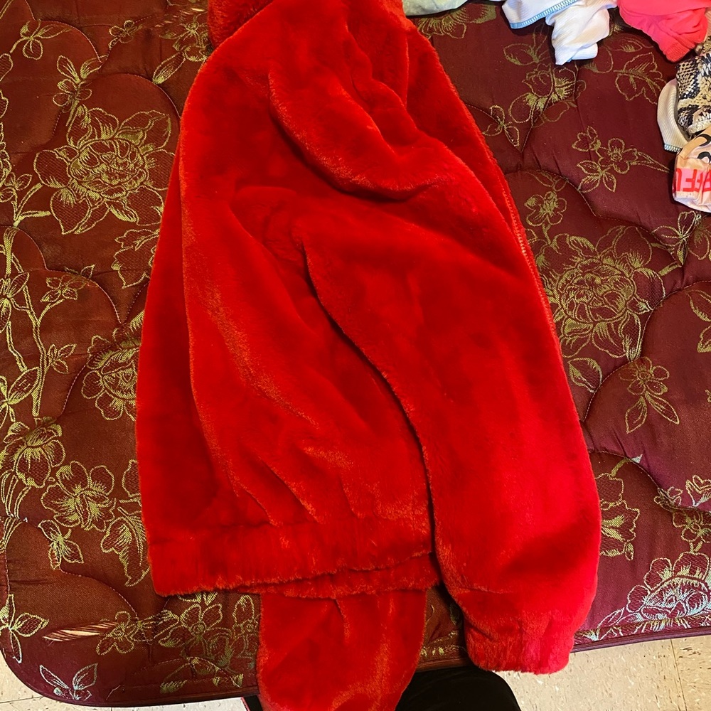 Red jacket